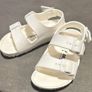 Birkenstock Kids Classic White Sandals